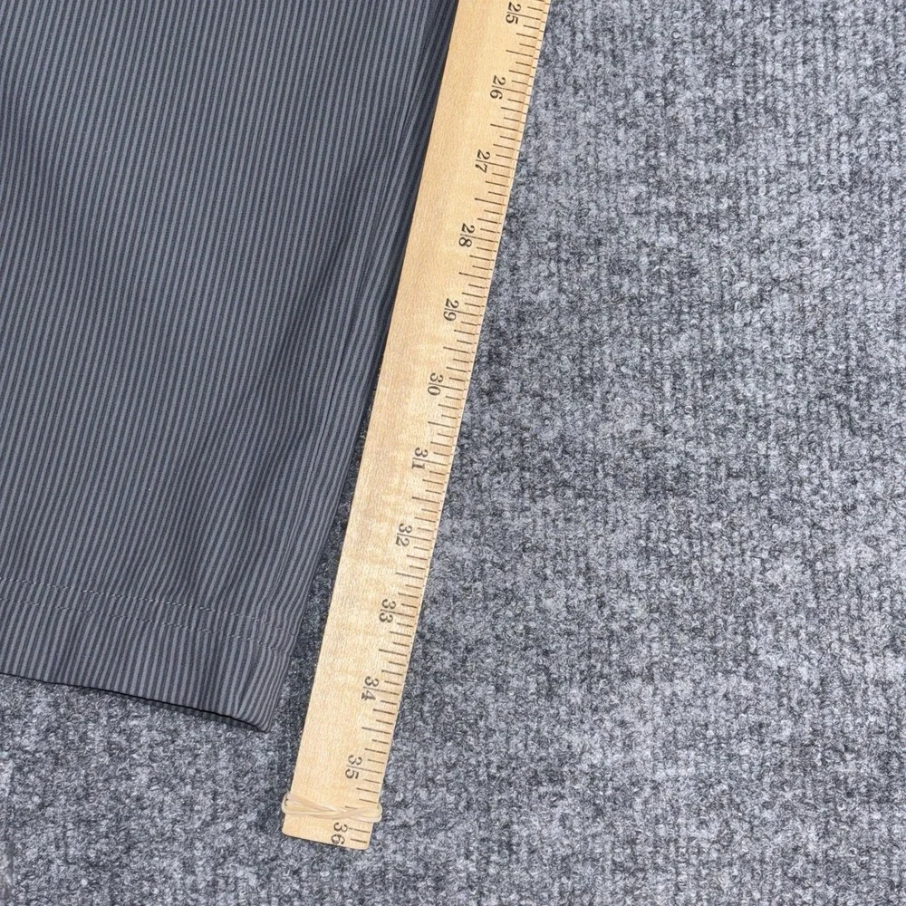 Nike Golf Pants Mens 40x32 Charcoal Pinstripe‎ Tour Performance Dri Fit